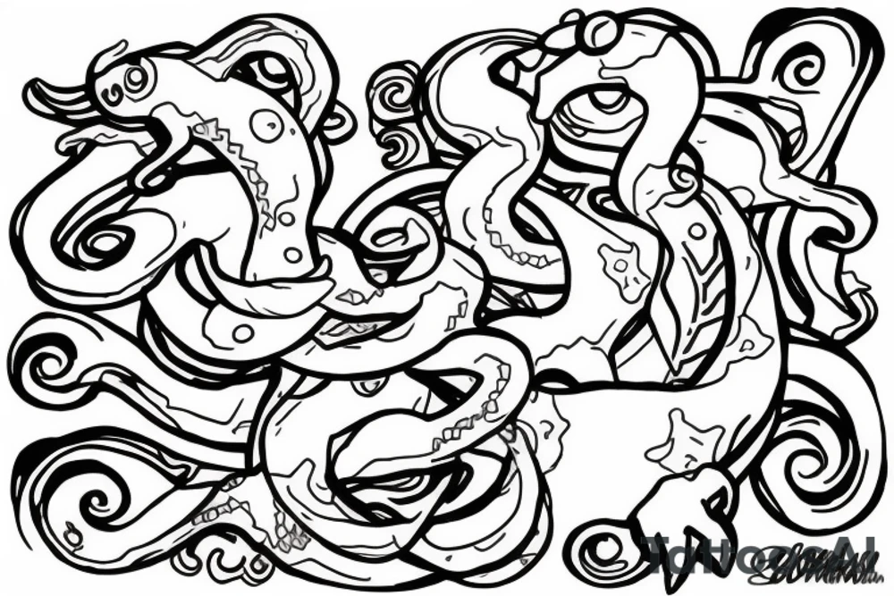 Goodra from Pokemon tattoo idea