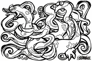 Goodra from Pokemon tattoo idea