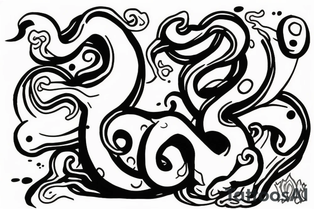 Goodra from Pokemon tattoo idea