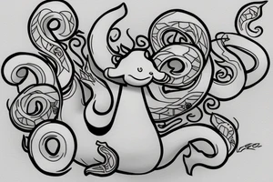 Goodra from Pokemon tattoo idea