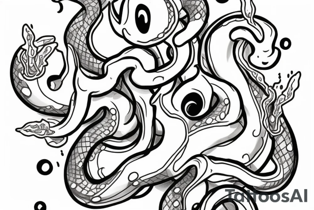 Goodra from Pokemon tattoo idea