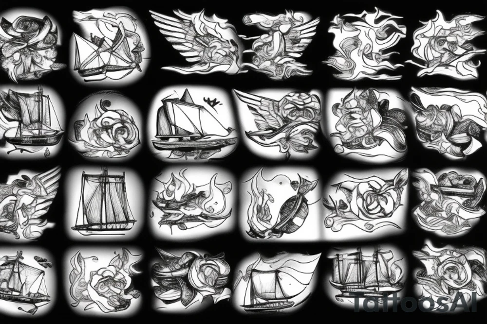 burn the boats tattoo idea