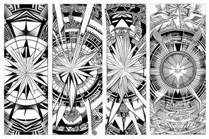 Phoenix, compass tattoo idea