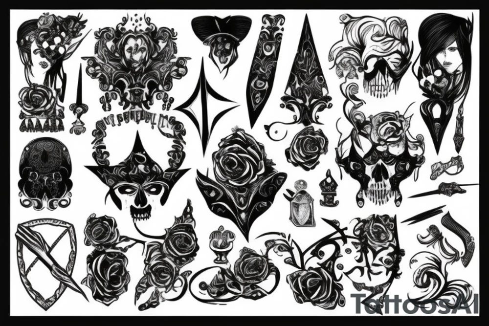 Dagger tattoo idea