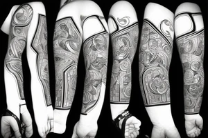 Fine line combining music and the Dallas cowboys tattoo idea