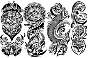 Greek style full back tattoo tattoo idea