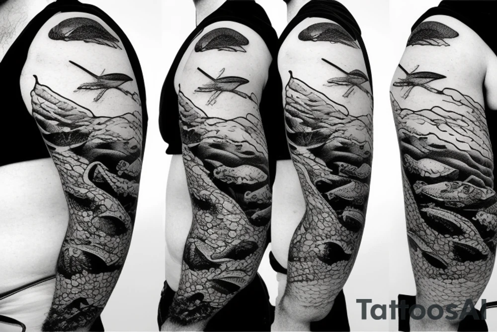 Fisherman tattoo idea