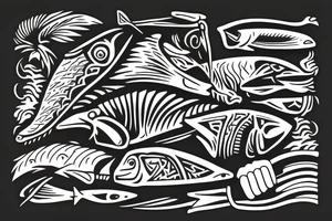 Fisherman tattoo idea