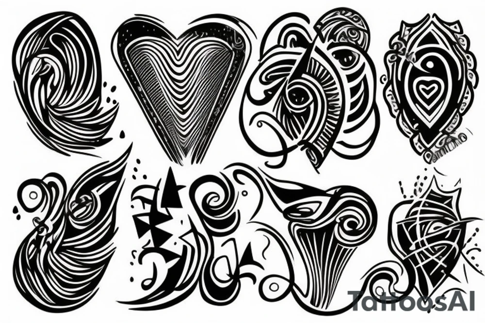 Abstract tattoo idea