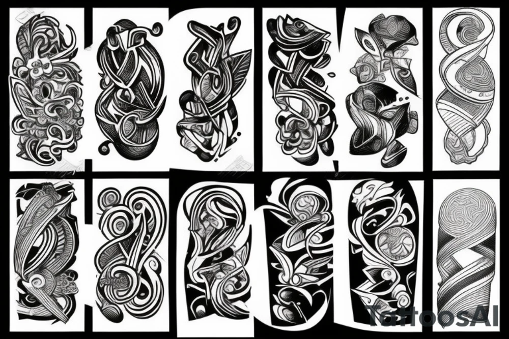 Abstract tattoo idea