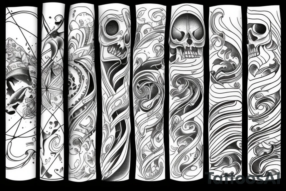 Sea tattoo tattoo idea