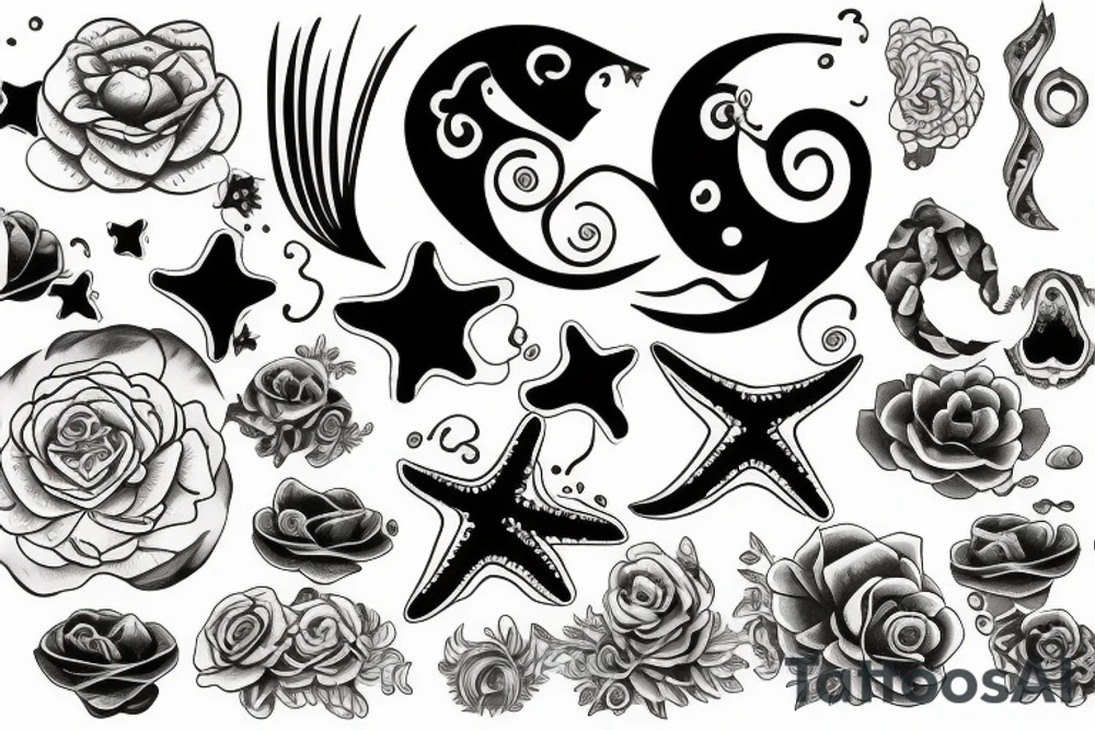Sea tattoo tattoo idea