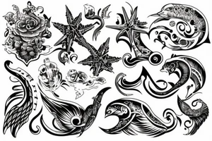 Sea tattoo tattoo idea