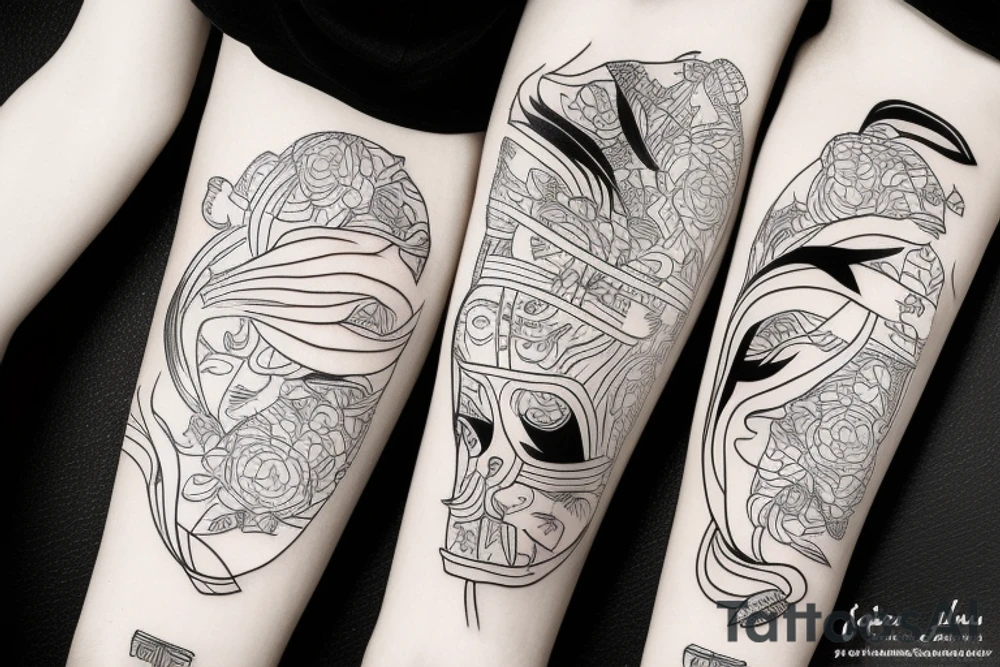 loutre samouraï tattoo idea