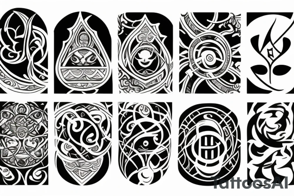 four elements tattoo idea
