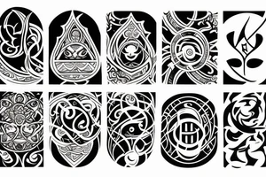 four elements tattoo idea