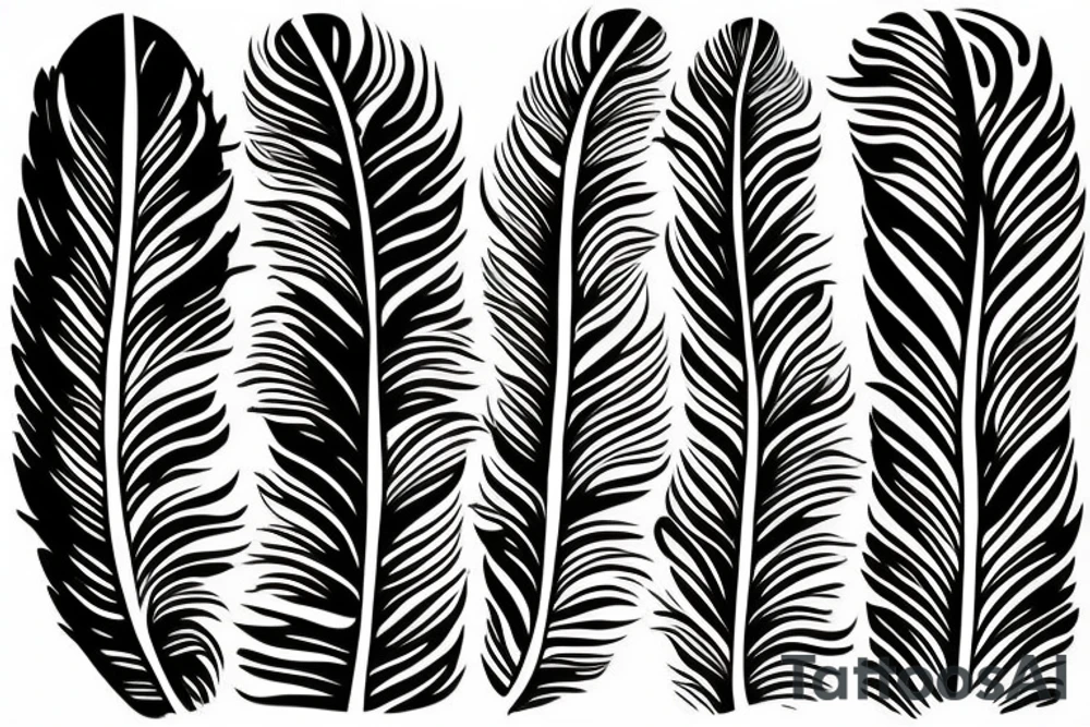 feather tattoo idea