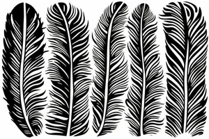 feather tattoo idea