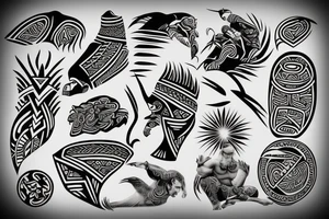 Polynesian tattoo idea