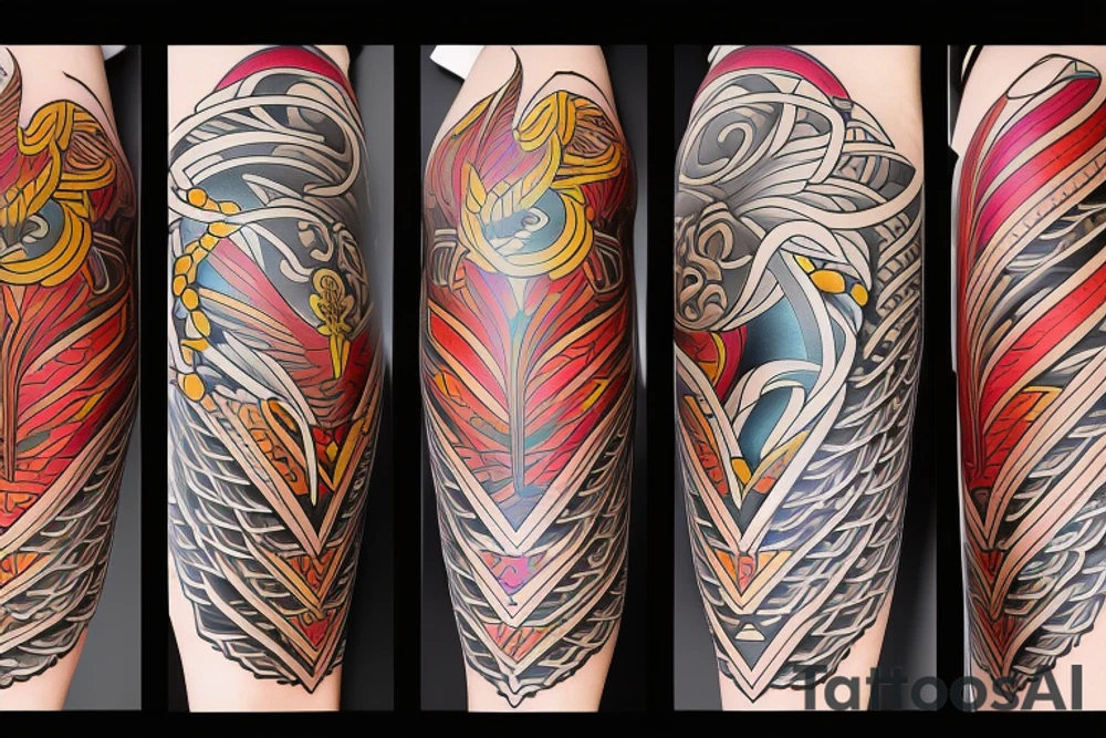 phoenix tattoo idea