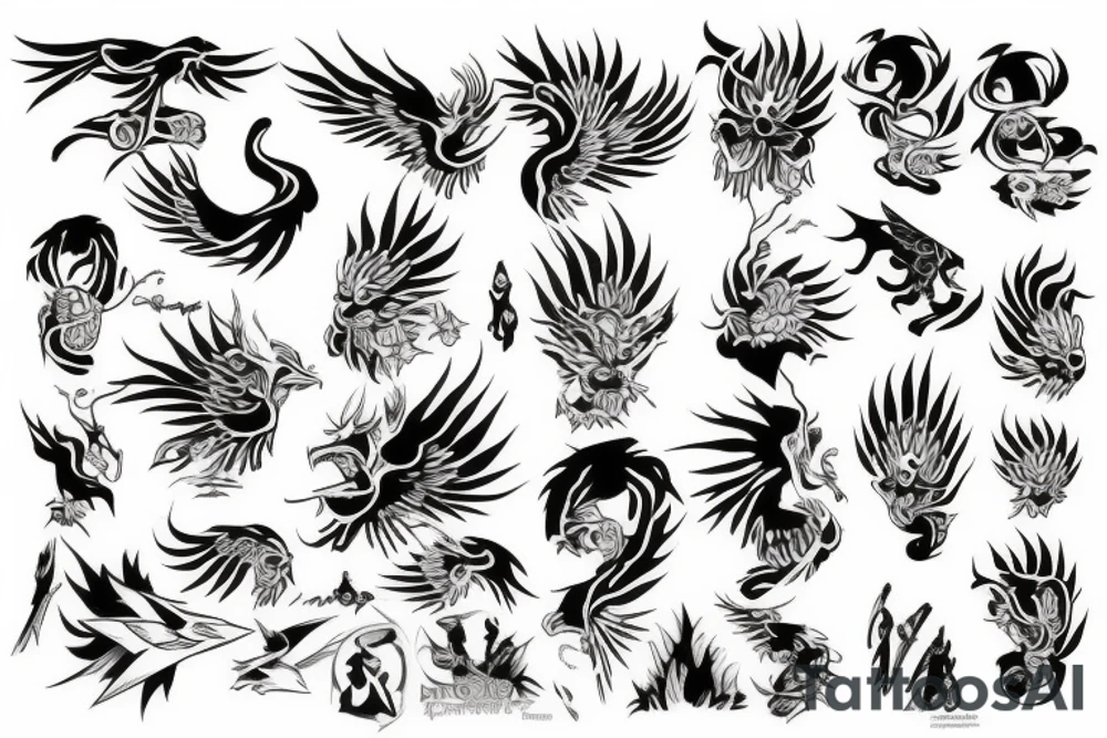 phoenix tattoo idea