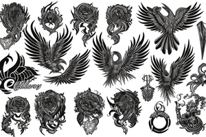 phoenix tattoo idea