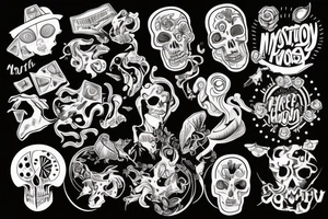 Mystery with motivation tattoo idea