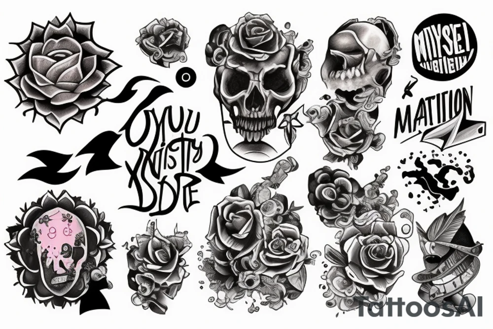 Mystery with motivation tattoo idea
