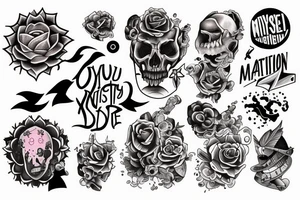 Mystery with motivation tattoo idea