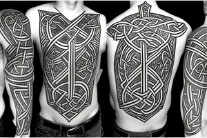 Celtic cross tattoo idea