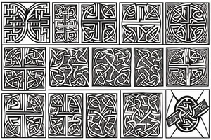 Celtic cross tattoo idea