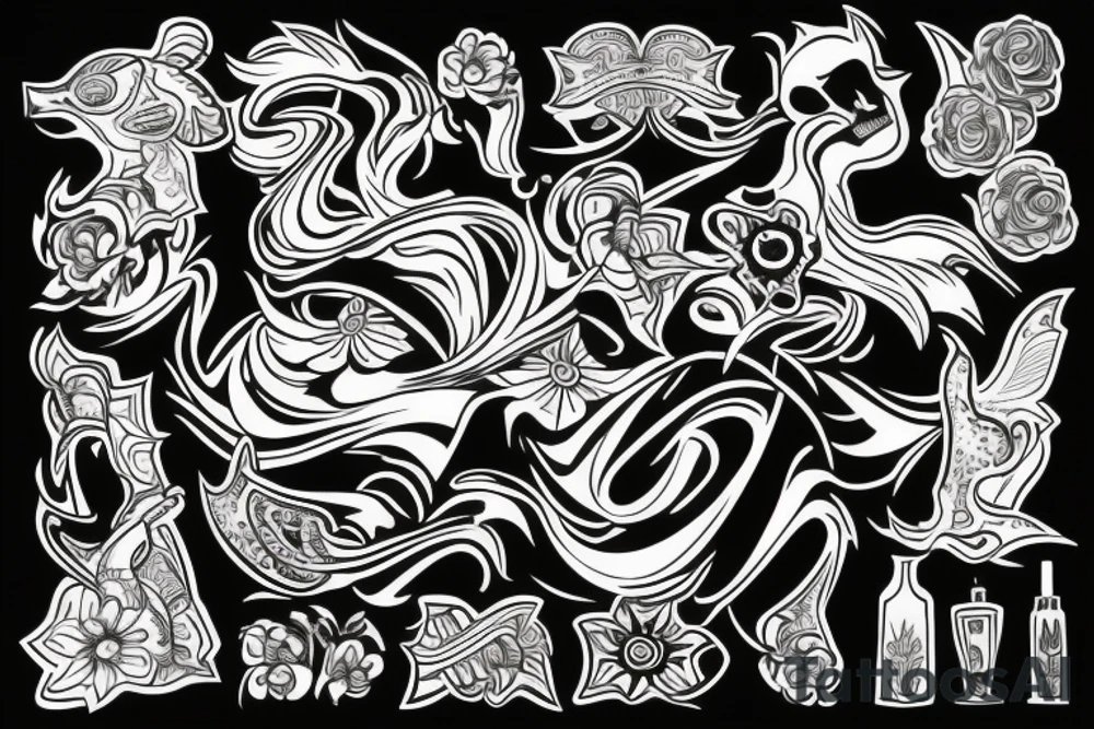 russian tattoo idea