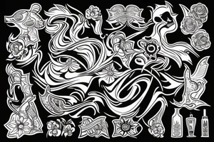 russian tattoo idea