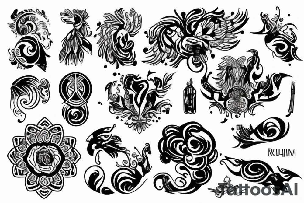 russian tattoo idea