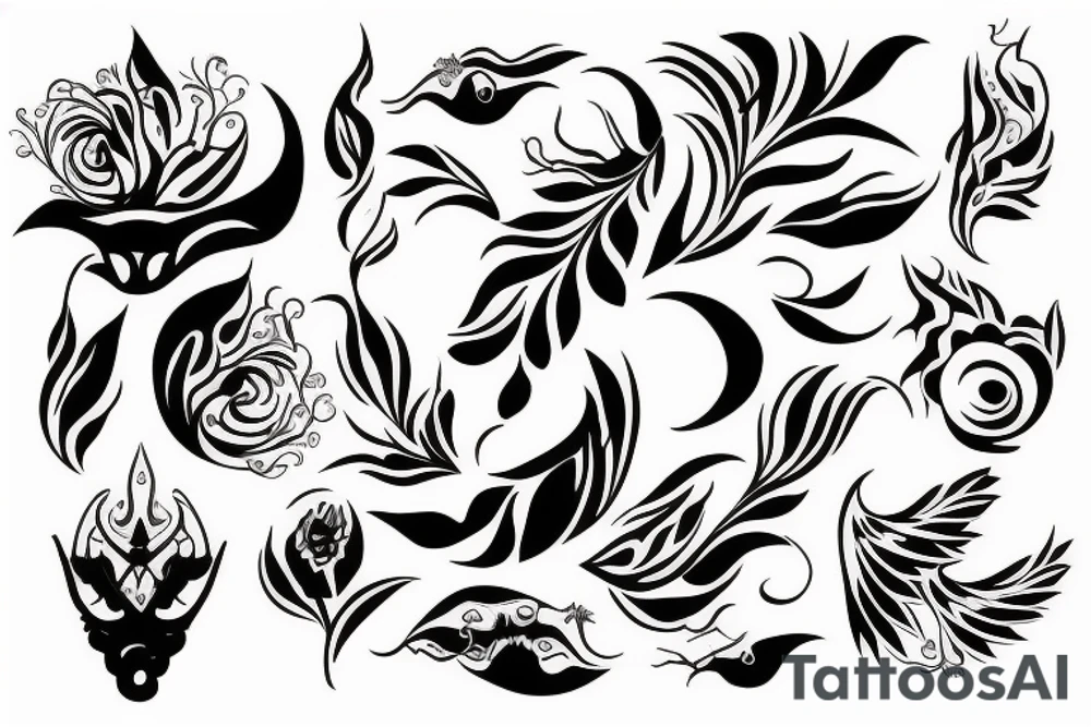 кириллица tattoo idea