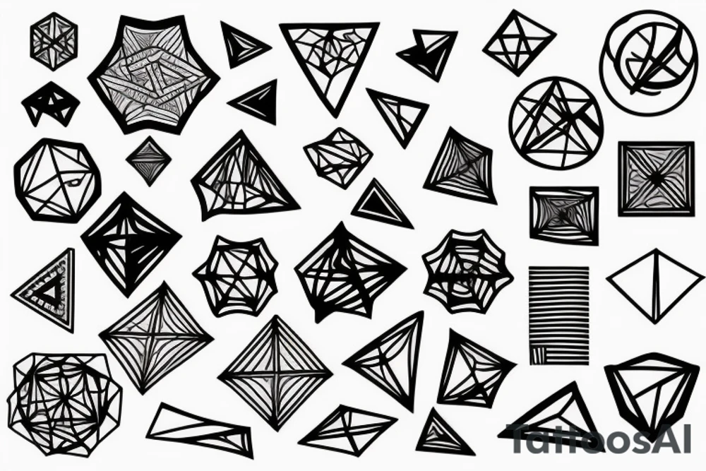 geometry tattoo idea