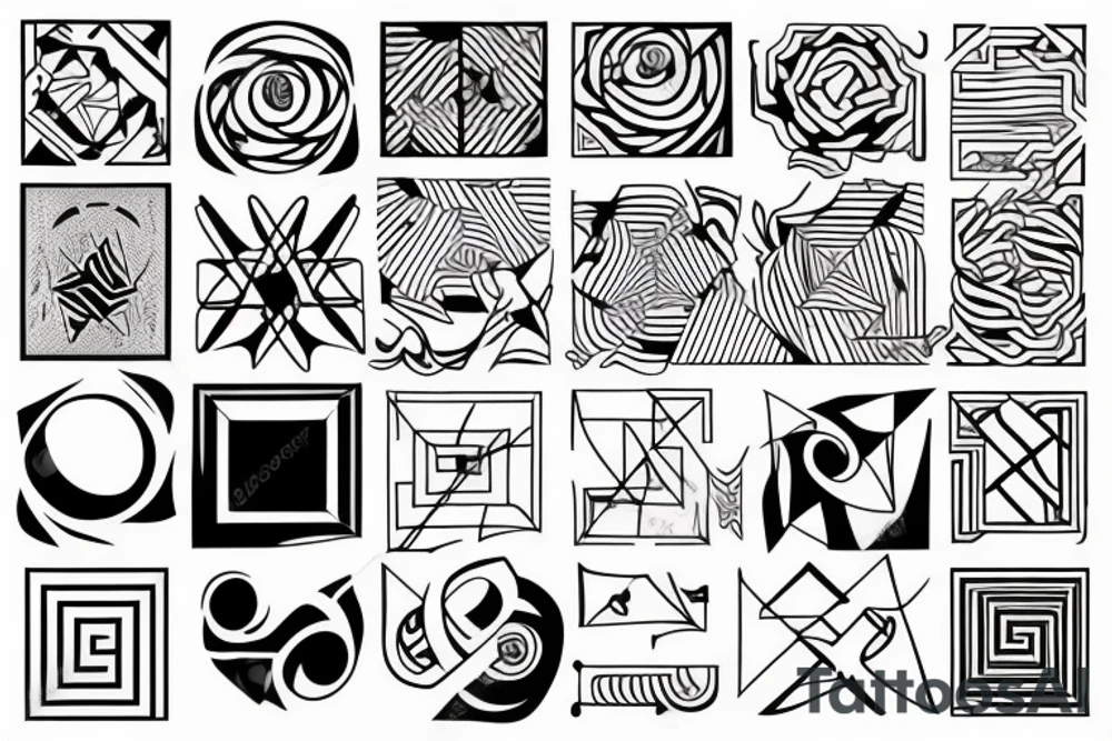 geometry tattoo idea
