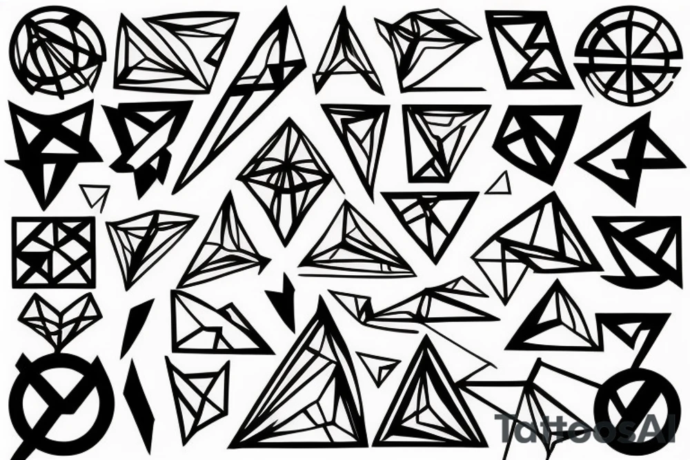 geometry tattoo idea