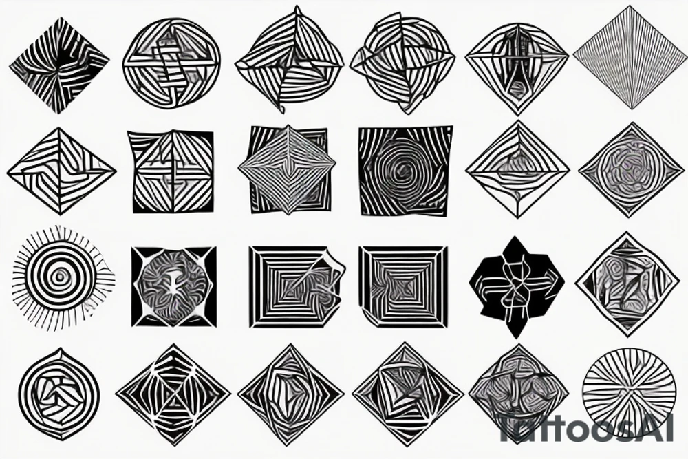 geometry tattoo idea