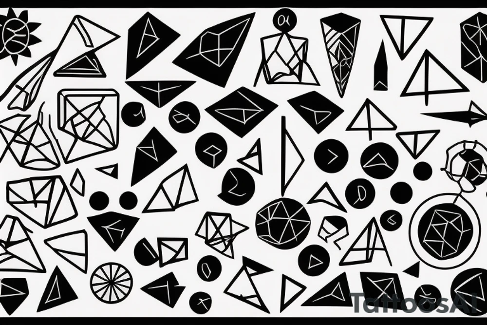 geometry tattoo idea
