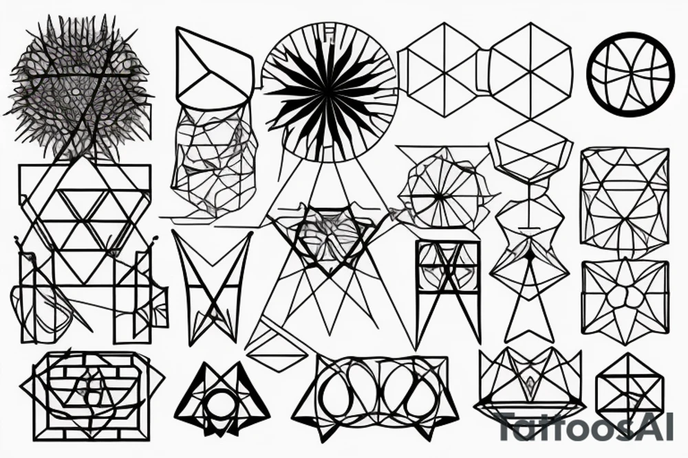 geometry tattoo idea