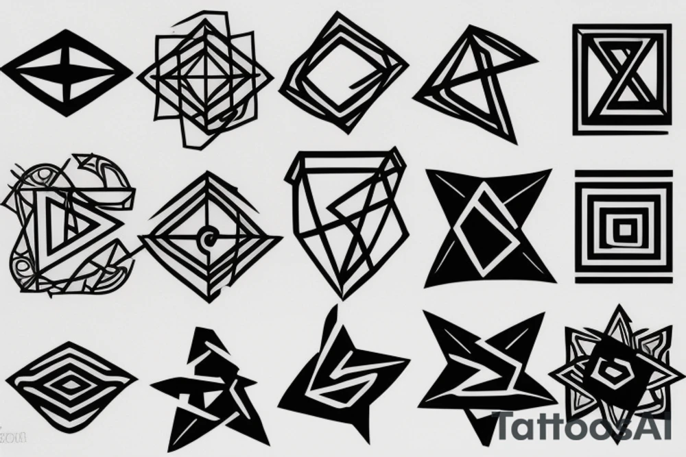 geometry tattoo idea