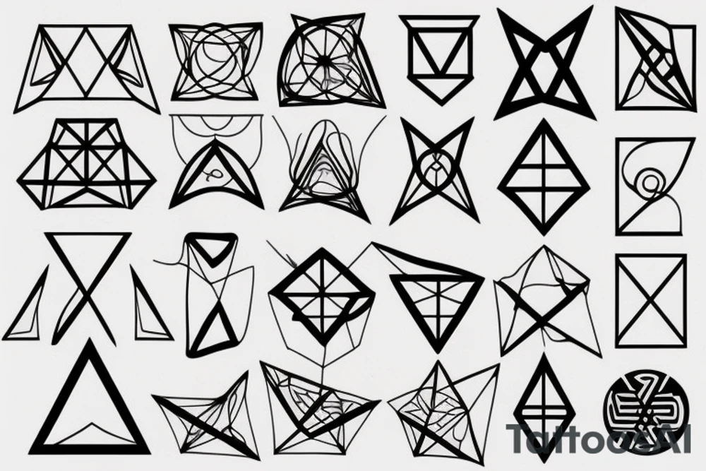 geometry tattoo idea