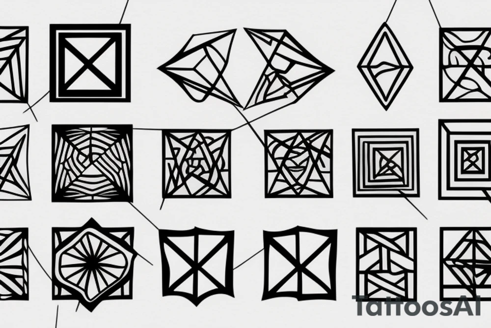 geometry tattoo idea