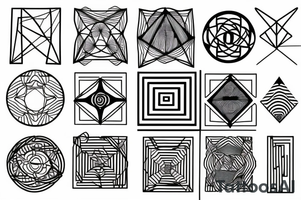 geometry tattoo idea