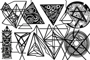 geometry tattoo idea