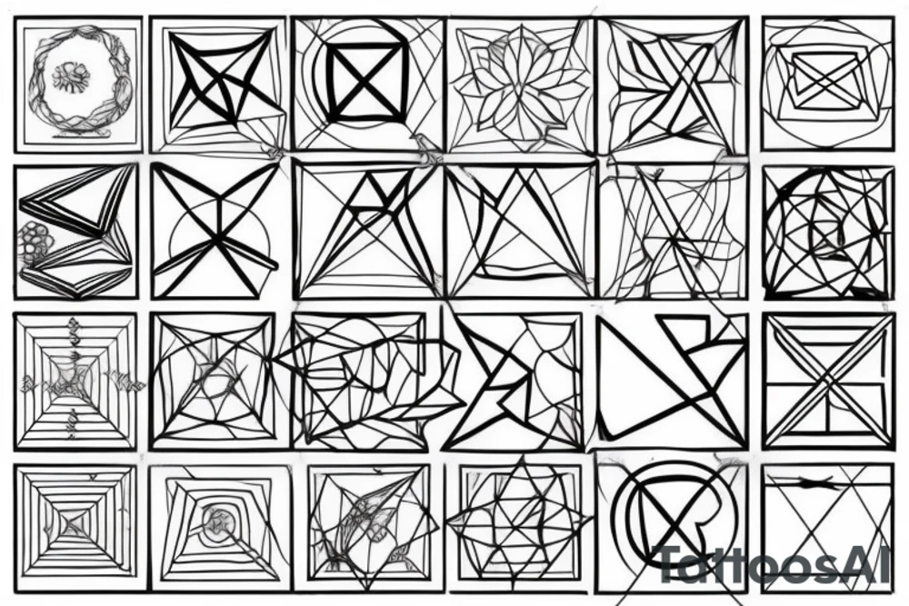 geometry tattoo idea
