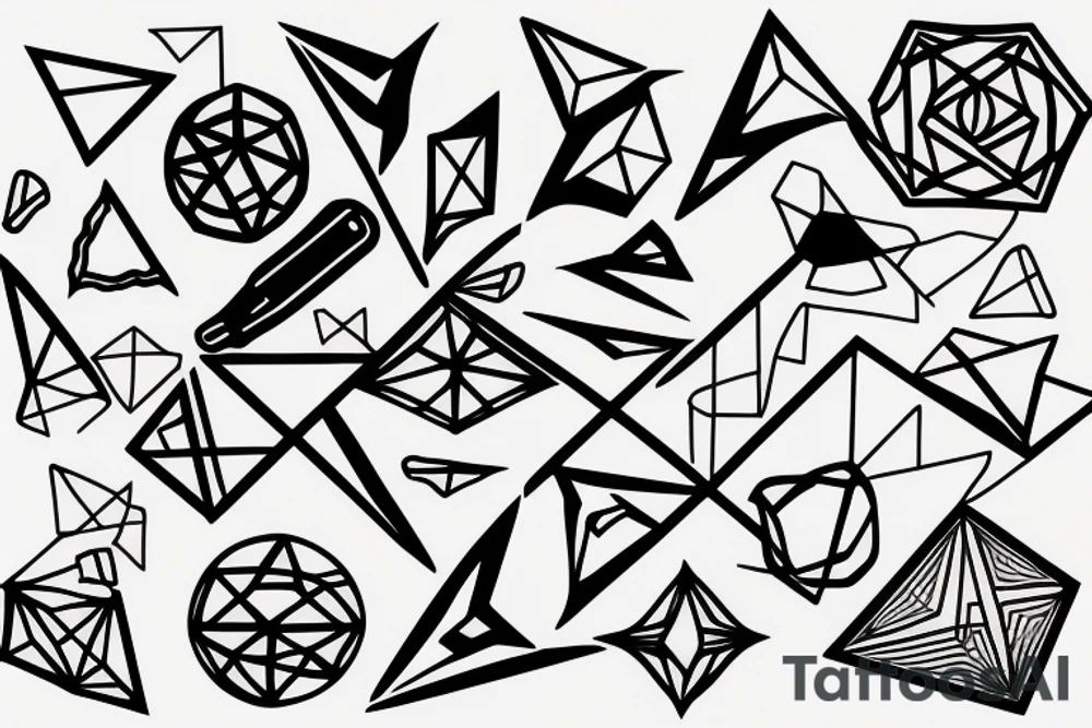 geometry tattoo idea