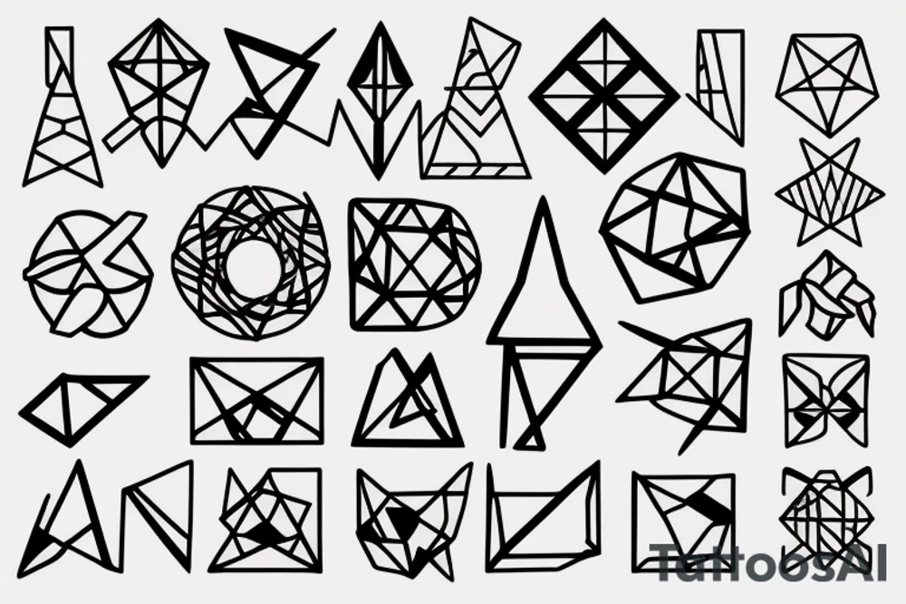 geometry tattoo idea