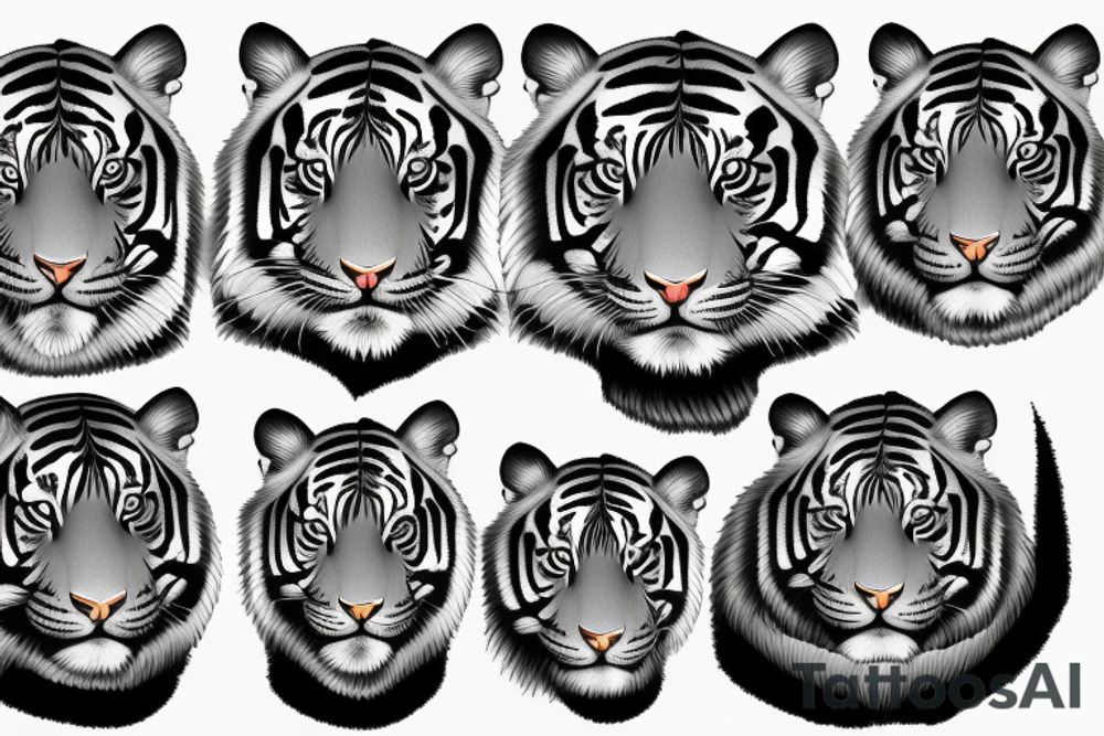 Tiger tattoo idea